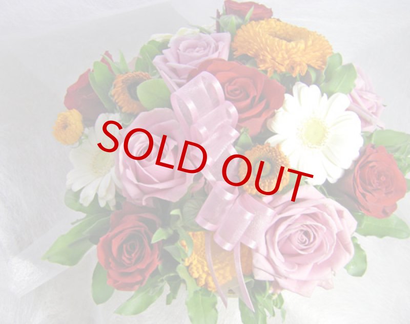 画像5: バラとキンセンカのアレンジメント (5)