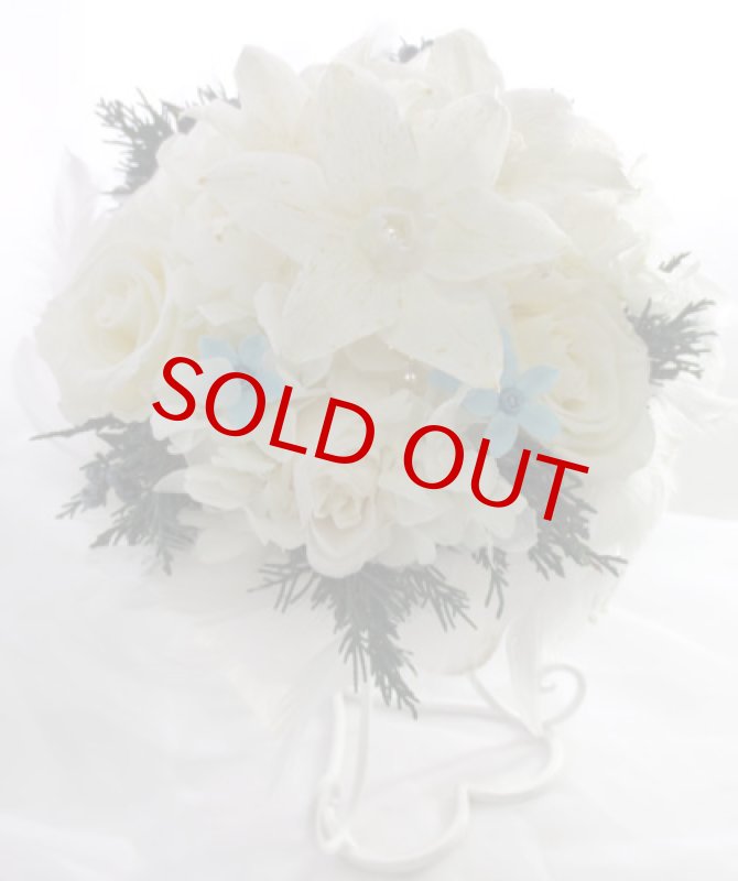 画像4: ユーチャリスのプリザーブド・ブライダルブーケ (4)