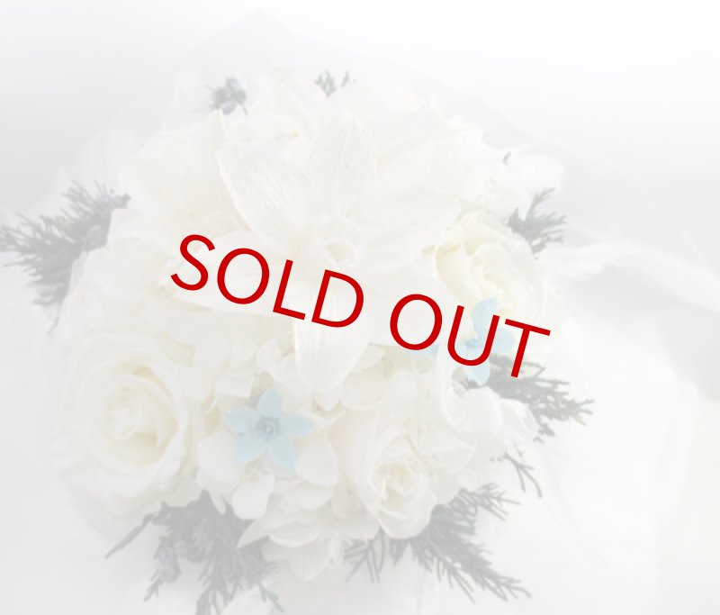 画像3: ユーチャリスのプリザーブド・ブライダルブーケ (3)