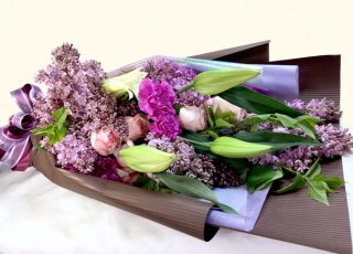 秋色リコリスの花束 フラワーギフトmarypoppins 秋色リコリスの花束 フラワーギフトmarypoppins