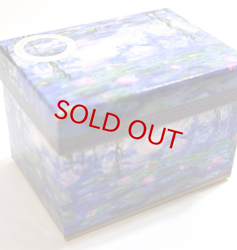 画像5: クロード・モネのマグカップと青いハーブティのギフトセット (5)