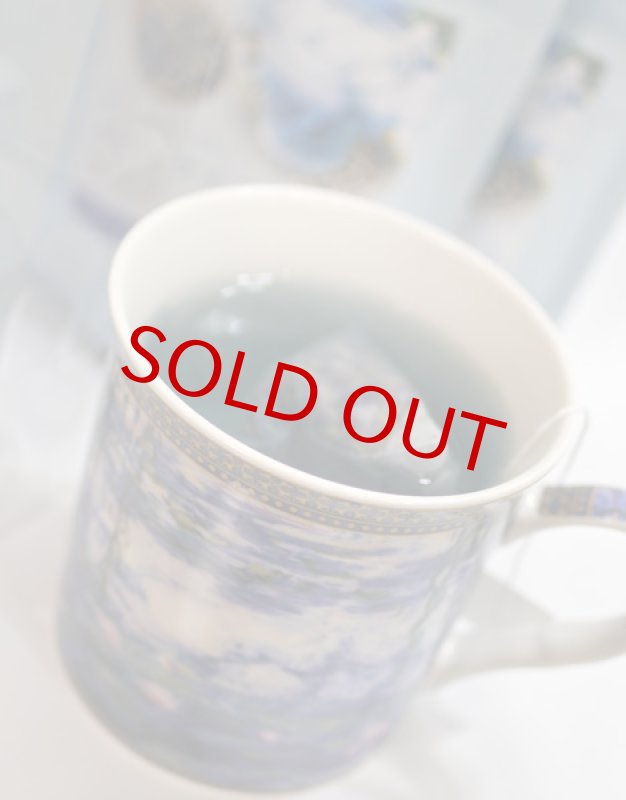 画像3: クロード・モネのマグカップと青いハーブティのギフトセット (3)