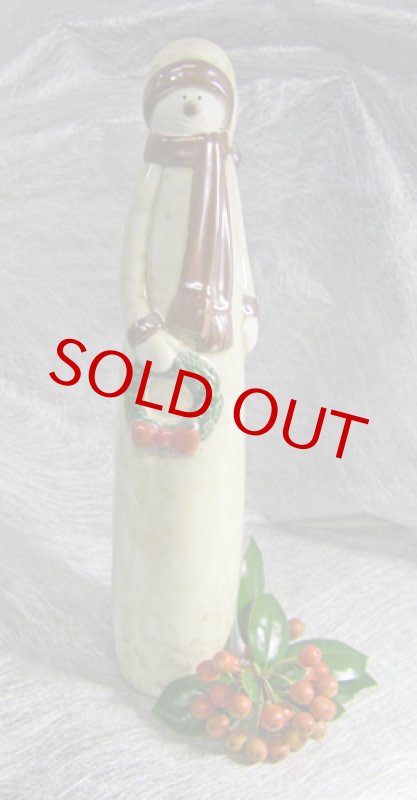 画像3: 陶器のスノーマン (3)