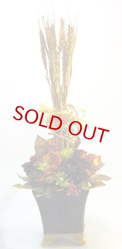 画像2: 麦の穂と月桂樹（ローレル）のアレンジメント (2)