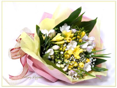 画像2: フリージアの花束