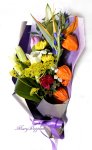 画像3: 蓮花と鬼灯の花束 (3)