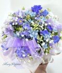 画像5: 青い小花のアレンジメント〜blooms of blue2 (5)