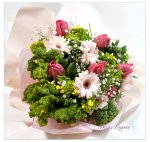 画像4: 菜の花とチューリップの花束 (4)