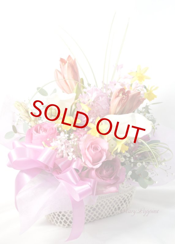 画像4: アマリリスとヒヤシンスの春のアレンジメント (4)