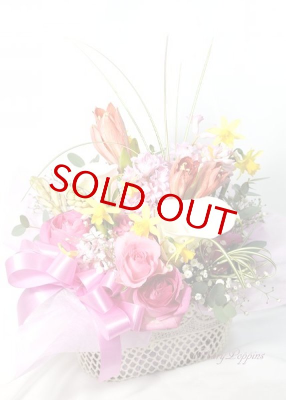 画像3: アマリリスとヒヤシンスの春のアレンジメント (3)