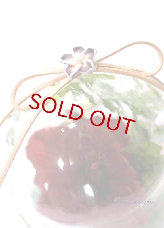 画像5: ハイビスカスとプルメリアのプリザーブドアレンジ (5)