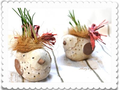 画像2: サフランと小鳥の球根ギフト