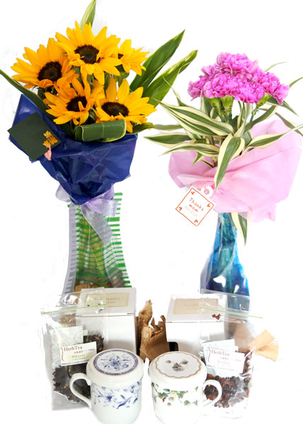 母の日 父の日のペアギフトセット フラワーギフトmarypoppins